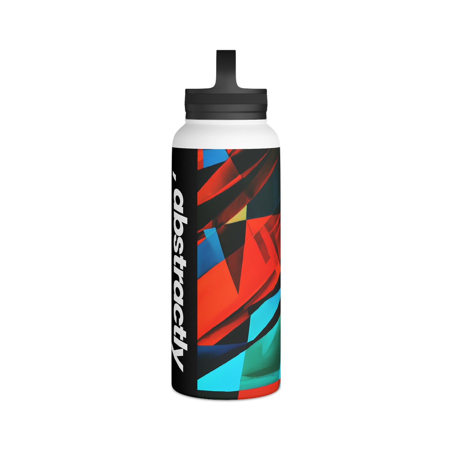 Helen Brandt - Electric Force, Abstractly - Stainless Steel Water Bottle