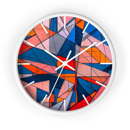 Lorraine Thatcher - Air Resistance Force, Abstractly - Wall Clock