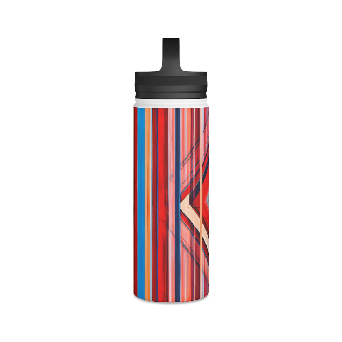 Irene Strauss - Electric Force, Abstractly - Stainless Steel Water Bottle