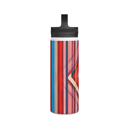 Irene Strauss - Electric Force, Abstractly - Stainless Steel Water Bottle