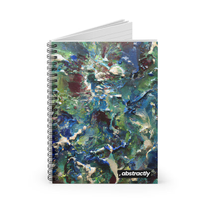 Crystalloxium Ether - Chemistry, Abstractly - Spiral Notebook