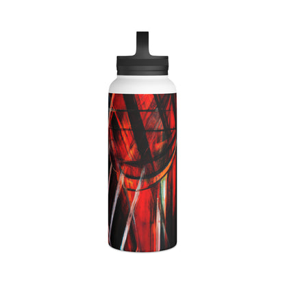 Cecilia Hartman - Electric Force, Abstractly - Stainless Steel Water Bottle