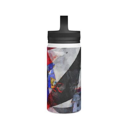 William Kerrigan - Friction Force, Abstractly - Stainless Steel Water Bottle