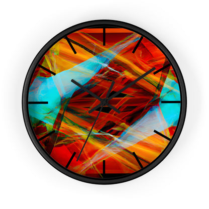 Clara Beckett - Electromagnetic Force, Abstractly - Wall Clock