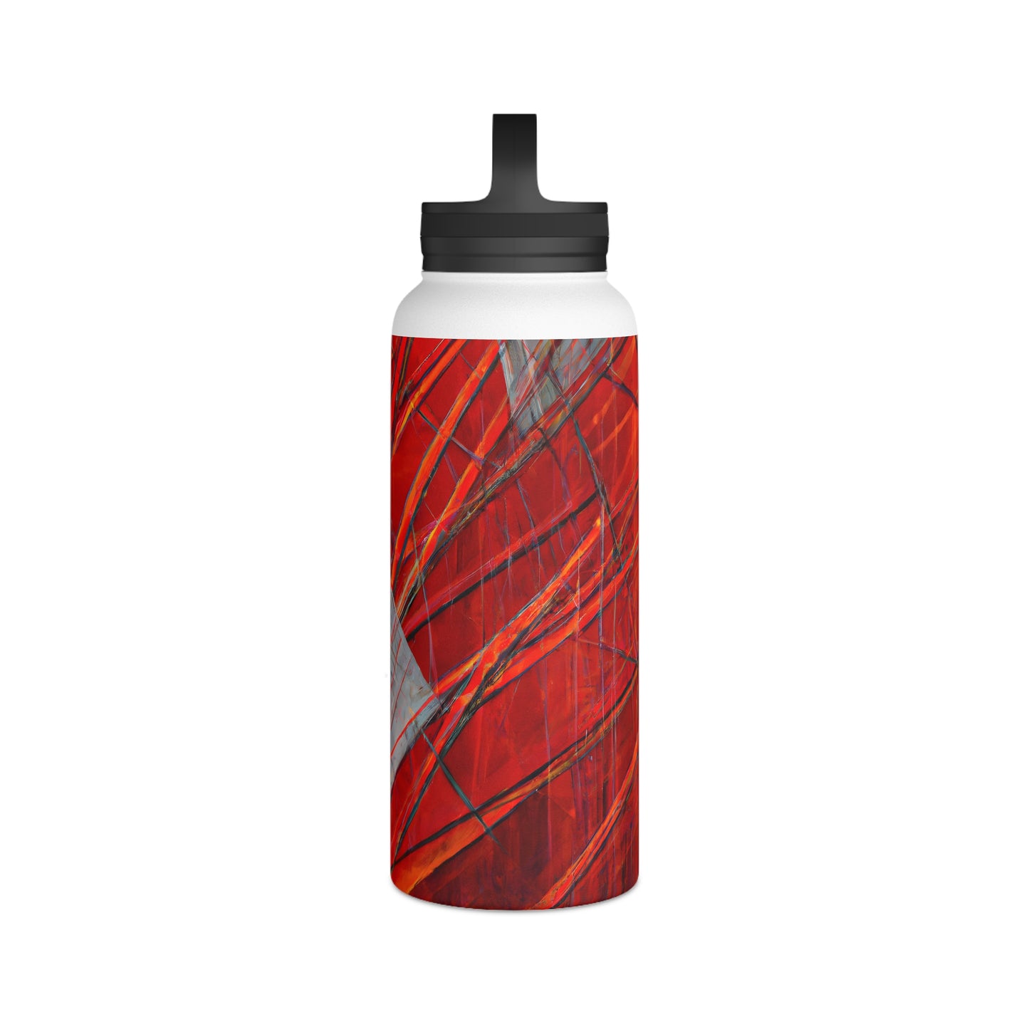 Adrienne Dufresne - Gravity Force, Abstractly - Stainless Steel Water Bottle