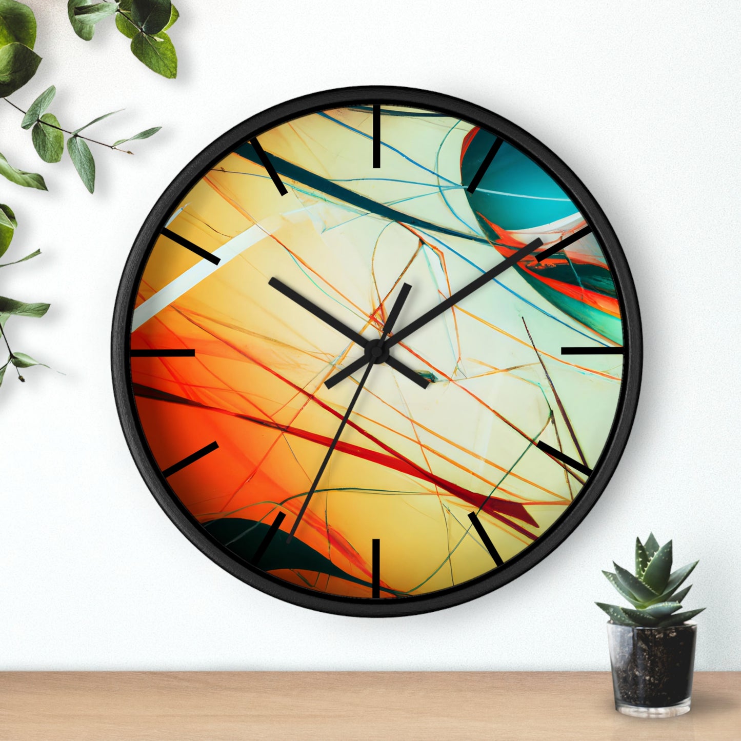 Margot Hammond - Weak Force, Abstractly - Wall Clock