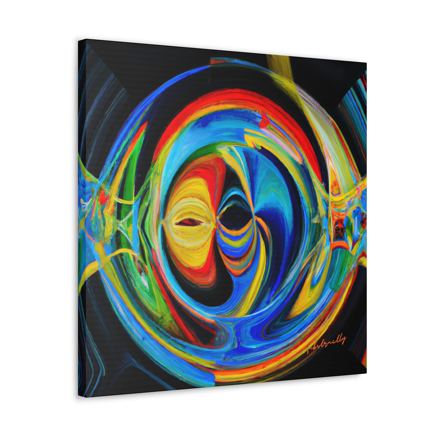 Clarence Strickland - Electric Force, Abstractly - Canvas