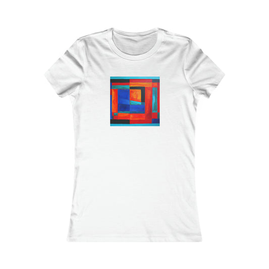 Quasarite Crystalloid - Silicon, Abstractly - Ladies' Cut Tee