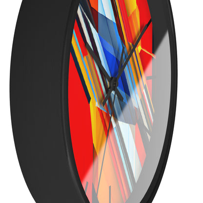 Joshua Fiedler - Air Resistance Force, Abstractly - Wall Clock