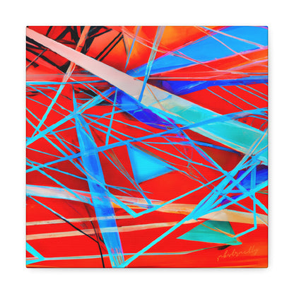 Darlene Roessler - Electric Force, Abstractly - Canvas