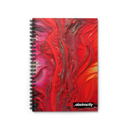 Luminous Neonite - Chemistry, Abstractly - Spiral Notebook