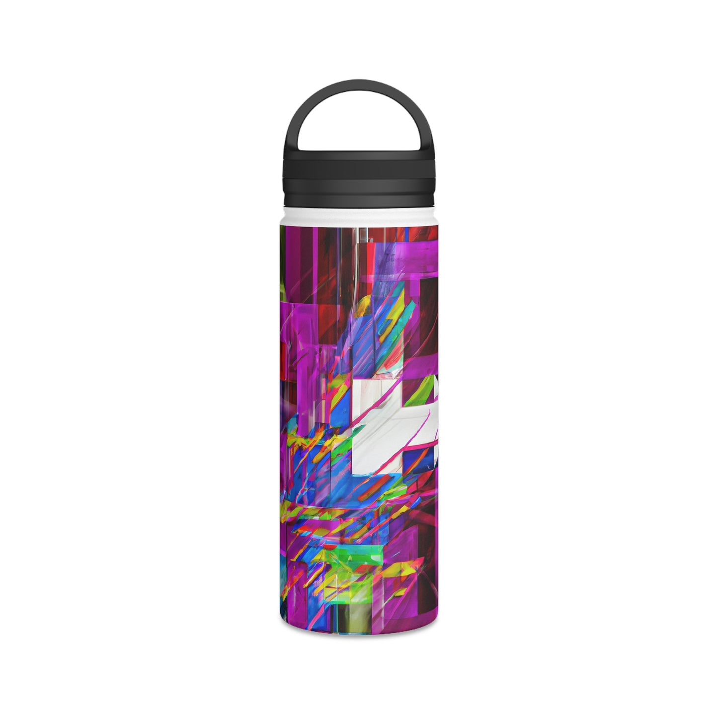 John Fermi - Friction Force, Abstractly - Stainless Steel Water Bottle