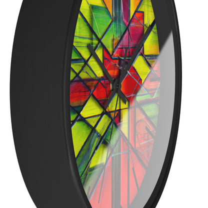 Rosalind Munroe - Electromagnetic Force, Abstractly - Wall Clock