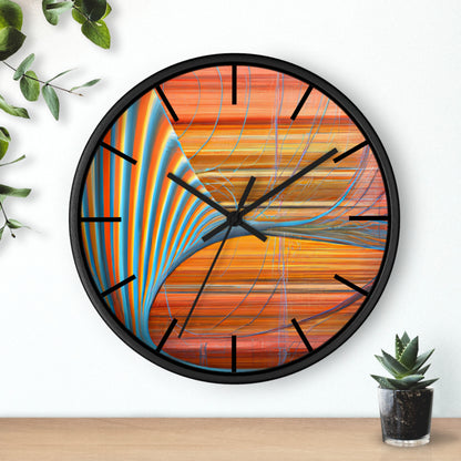 Lawrence Rosenfield - Spring Force, Abstractly - Wall Clock