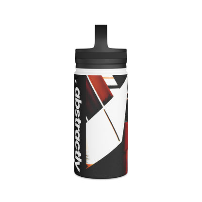 Adrienne Holtzmann - Applied Force, Abstractly - Stainless Steel Water Bottle