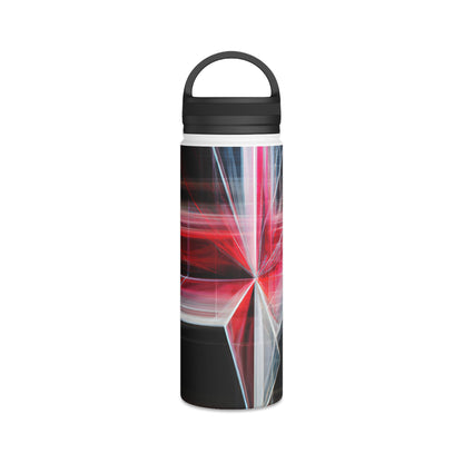 Oliver Schrodinger - Weak Force, Abstractly - Stainless Steel Water Bottle