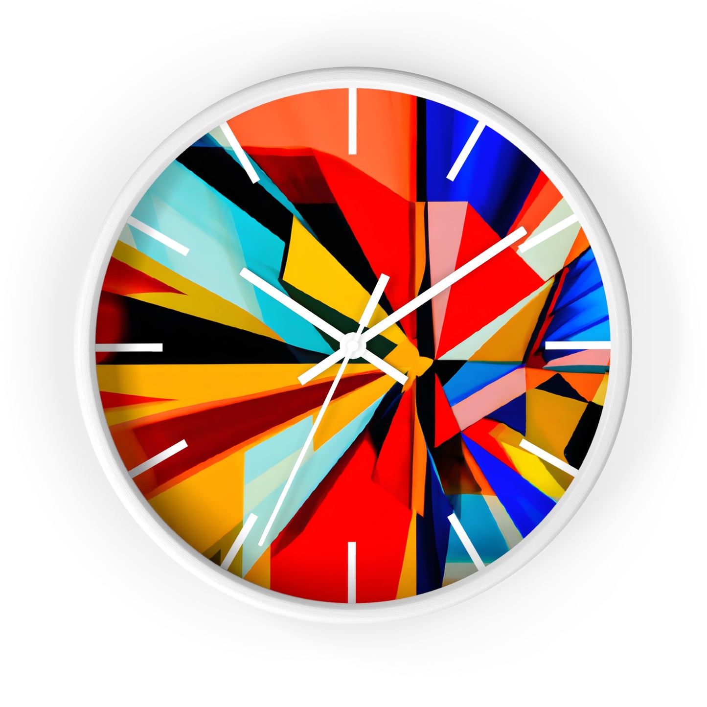 Oliver Lancaster - Electric Force, Abstractly - Wall Clock