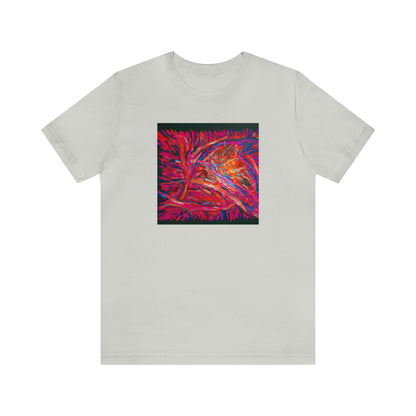 Solarian Crystal Prism - Neon, Abstractly - Tee