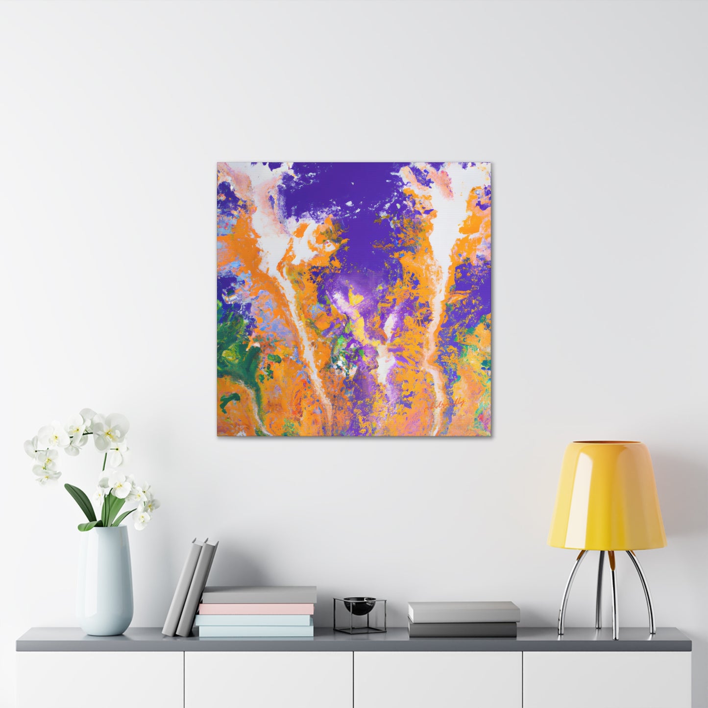 Solarium Particulate - Chemistry, Abstractly - Canvas