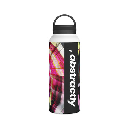 Vera Blackburn - Gravity Force, Abstractly - Stainless Steel Water Bottle