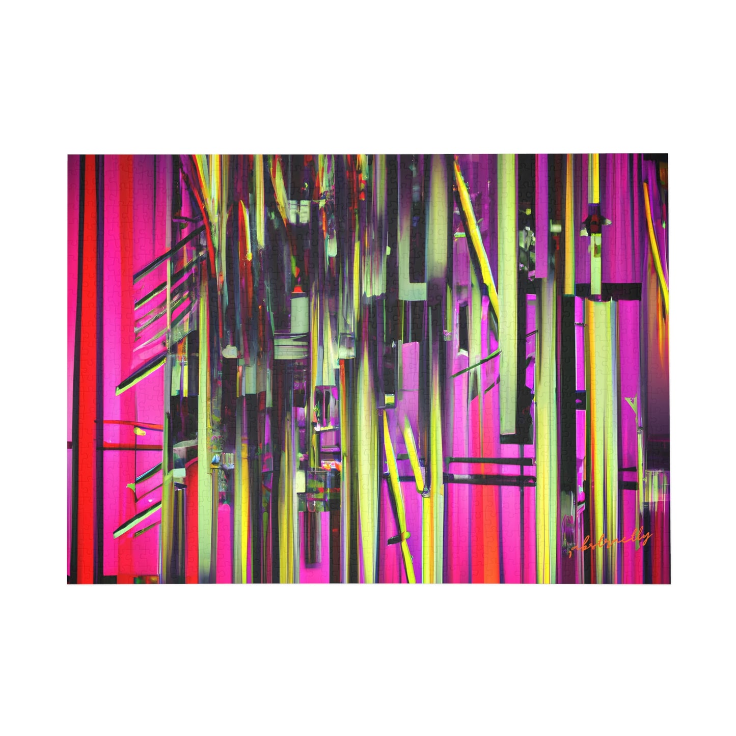 Anastasia Klimenko - Air Resistance Force, Abstractly - Puzzle