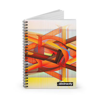 Dorian Stansfield - Magnetic Force, Abstractly - Spiral Notebook