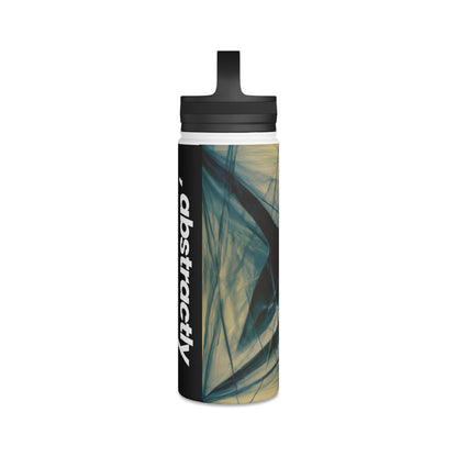 Helen Bertrand - Magnetic Force, Abstractly - Stainless Steel Water Bottle