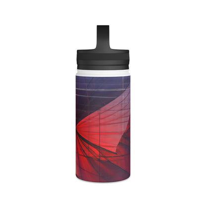 Margaret Haysley - Magnetic Force, Abstractly - Stainless Steel Water Bottle