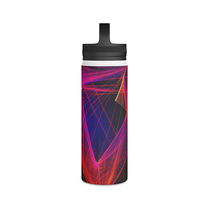 Lena Richmond - Magnetic Force, Abstractly - Stainless Steel Water Bottle