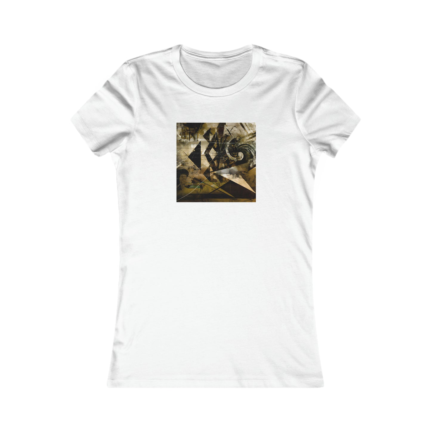 Amelia Barrington - Applied Force, Abstractly - Ladies' Cut Tee