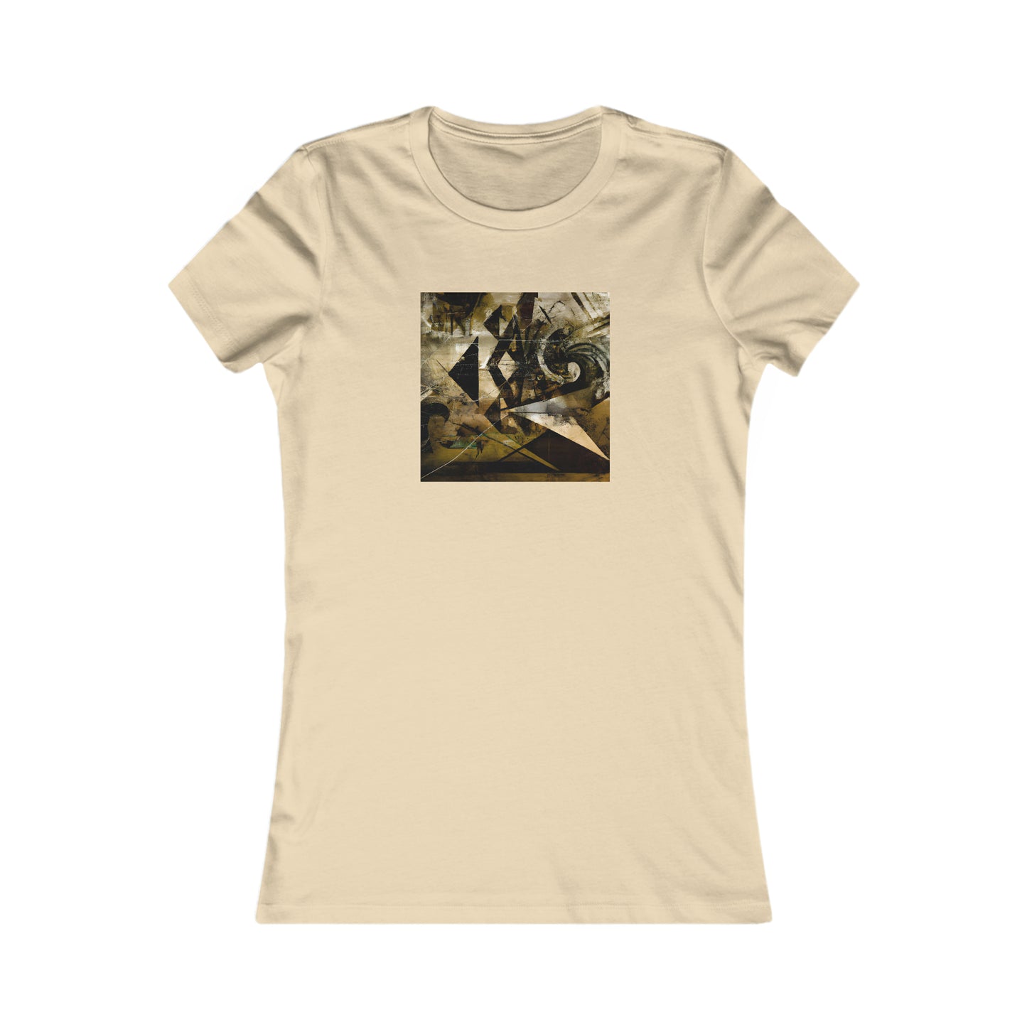 Amelia Barrington - Applied Force, Abstractly - Ladies' Cut Tee