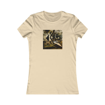 Amelia Barrington - Applied Force, Abstractly - Ladies' Cut Tee