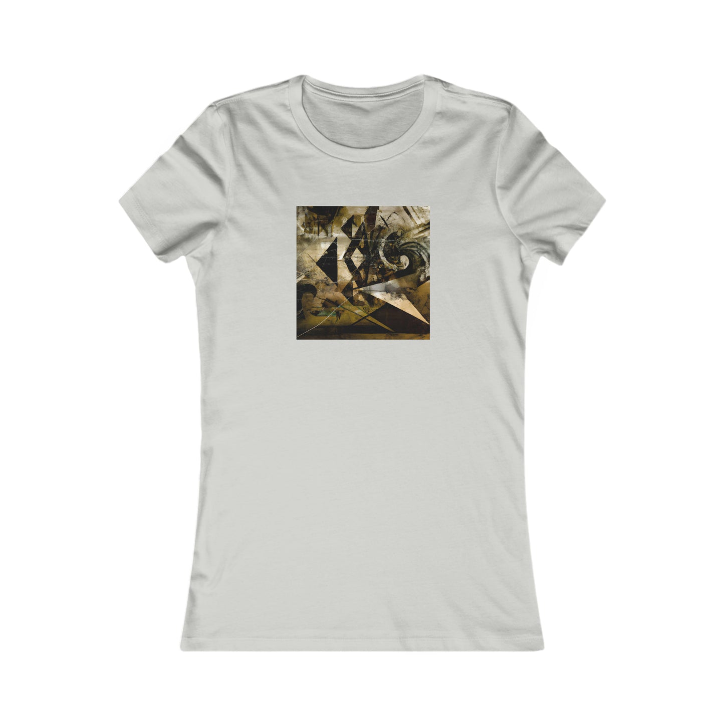 Amelia Barrington - Applied Force, Abstractly - Ladies' Cut Tee