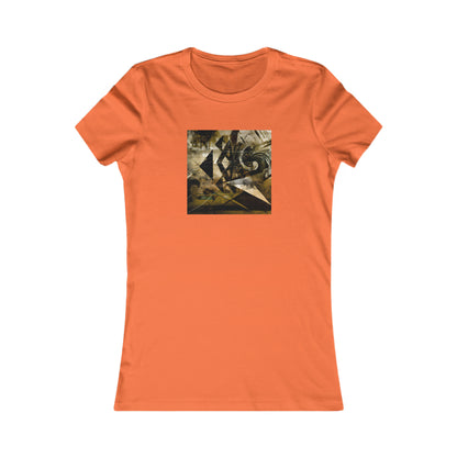 Amelia Barrington - Applied Force, Abstractly - Ladies' Cut Tee