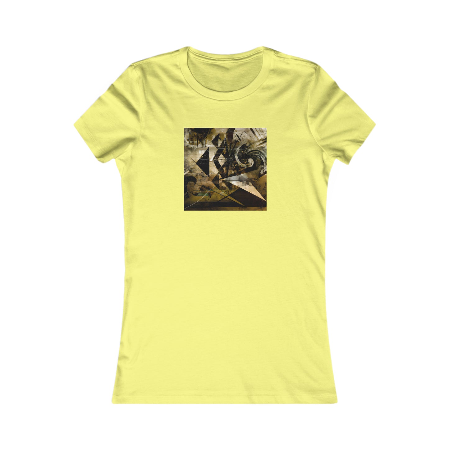 Amelia Barrington - Applied Force, Abstractly - Ladies' Cut Tee