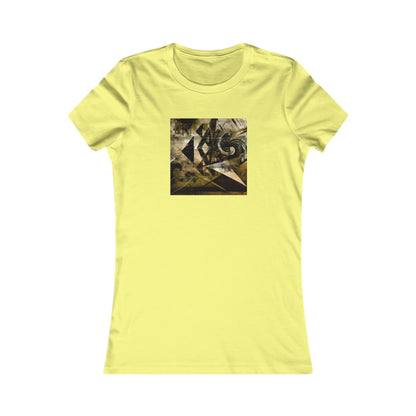 Amelia Barrington - Applied Force, Abstractly - Ladies' Cut Tee