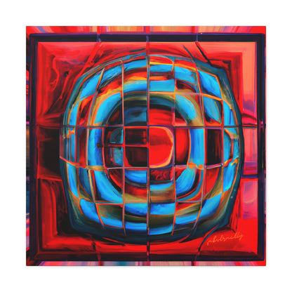 Felix Linderholm - Magnetic Force, Abstractly - Canvas