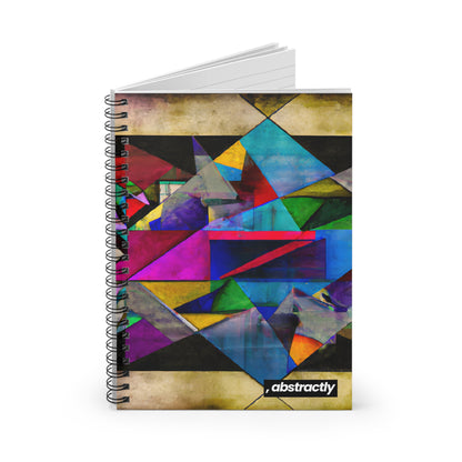 Lena Hartmann - Gravity Force, Abstractly - Spiral Notebook