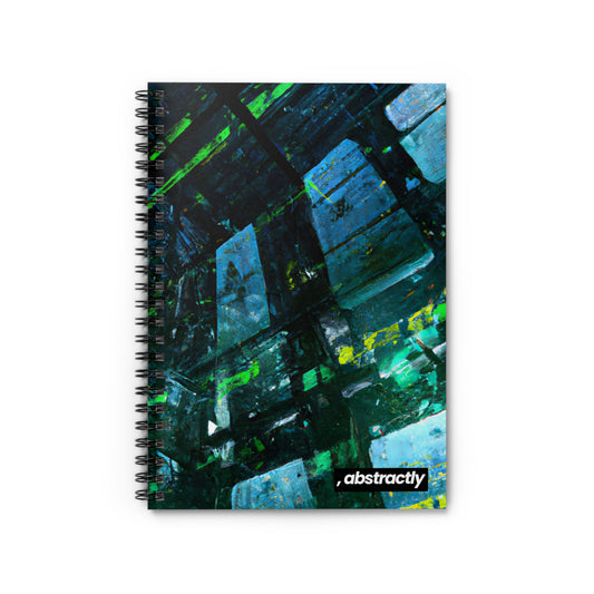 Pinnacle Metrics - Accrual, Abstractly - Spiral Notebook