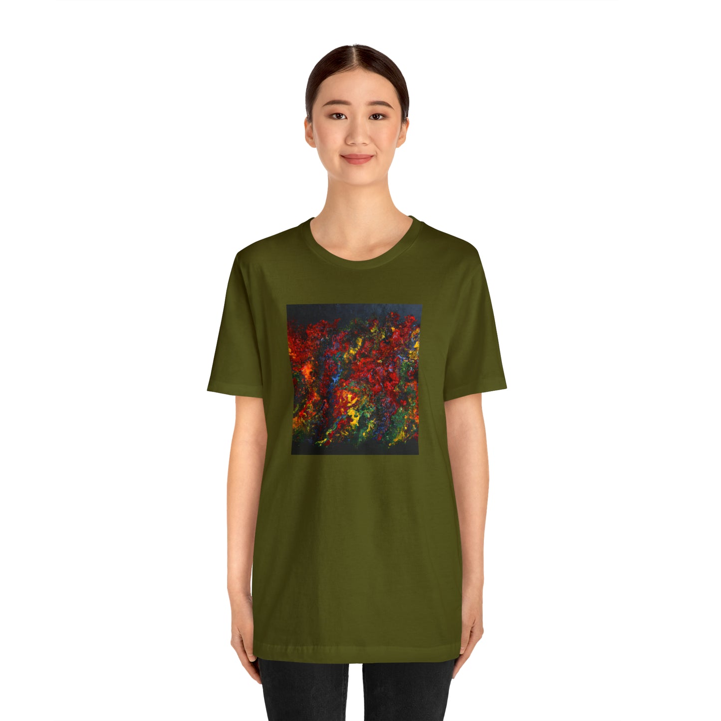 Frostfire Neonium - Chemistry, Abstractly - Tee