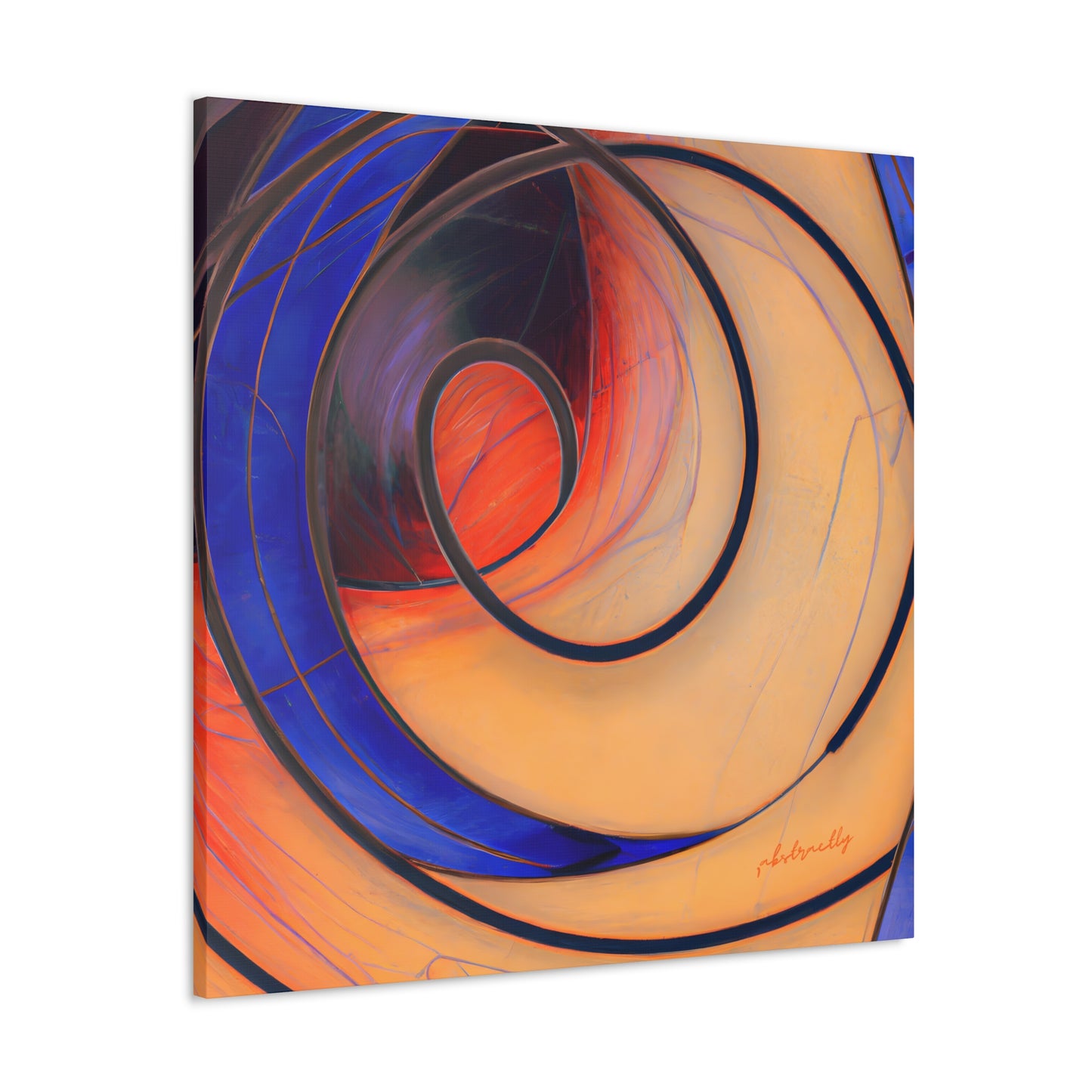 Marilyn Schwartz - Air Resistance Force, Abstractly - Canvas