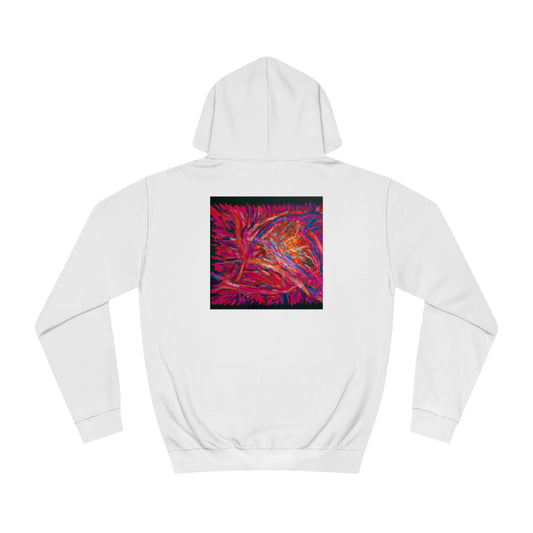 Solarian Crystal Prism - Neon, Abstractly - Hoodie