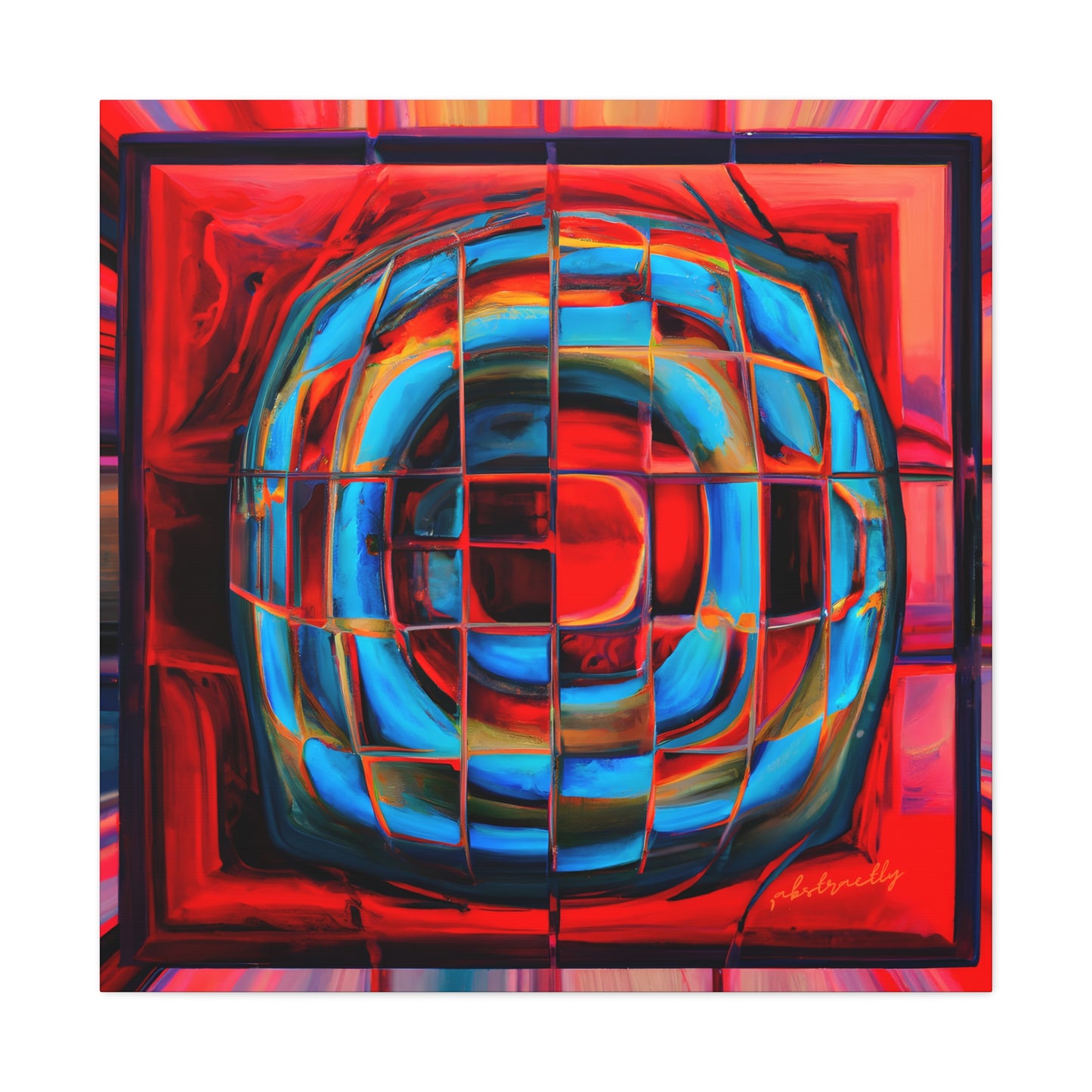 Felix Linderholm - Magnetic Force, Abstractly - Canvas