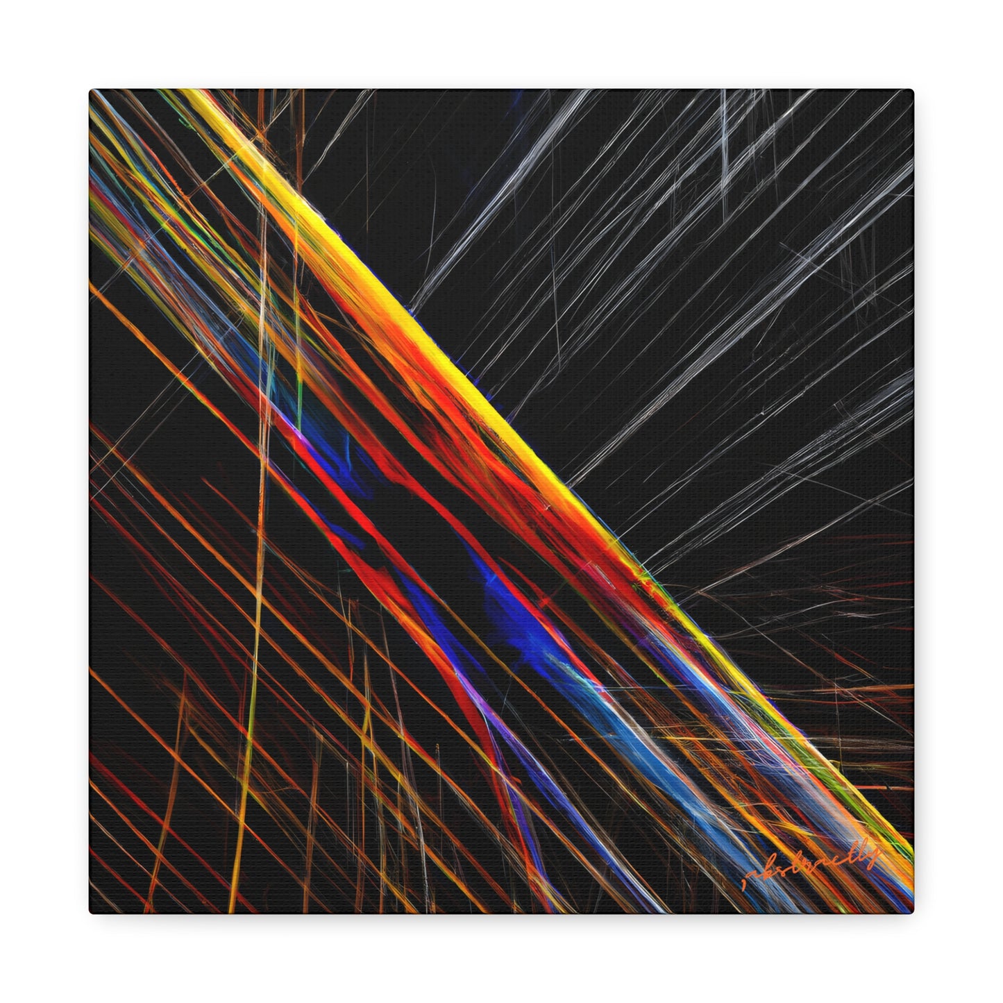 Marion Huxley - Electric Force, Abstractly - Canvas