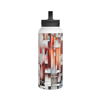 Vera Lockwood - Strong Force, Abstractly - Stainless Steel Water Bottle