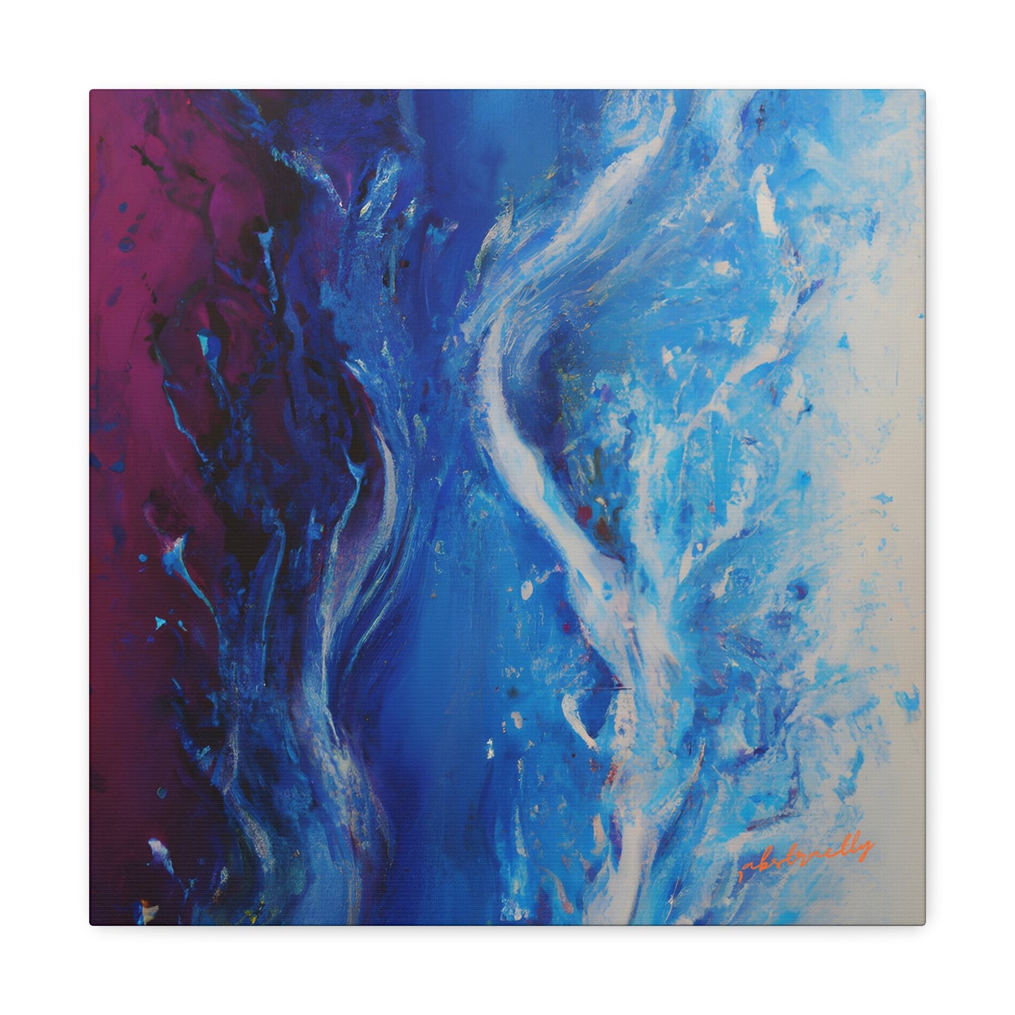 Cerulean Acidum - Chemistry, Abstractly - Canvas