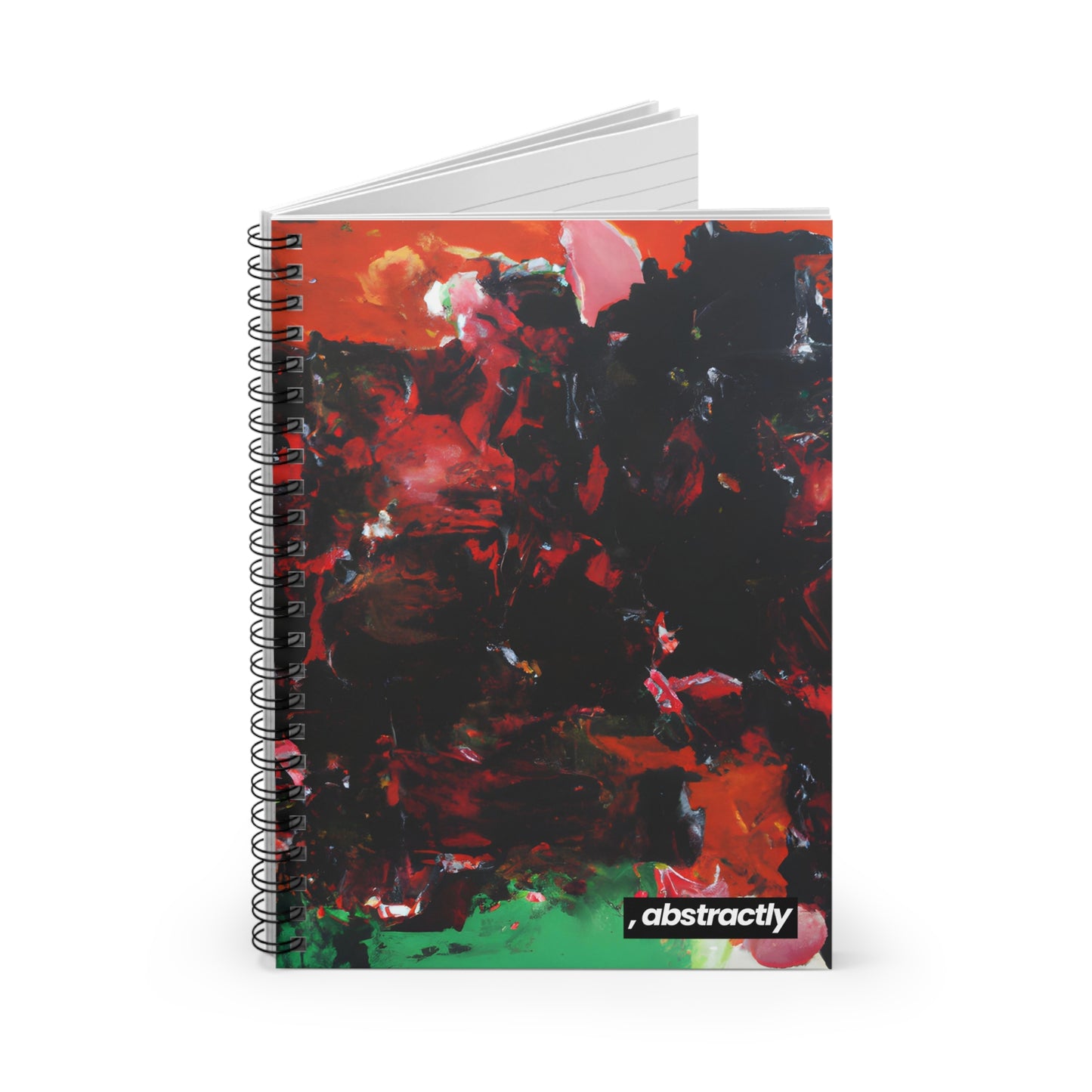 Frostivium Crystalloid - Chemistry, Abstractly - Spiral Notebook