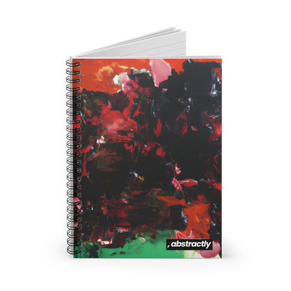 Frostivium Crystalloid - Chemistry, Abstractly - Spiral Notebook