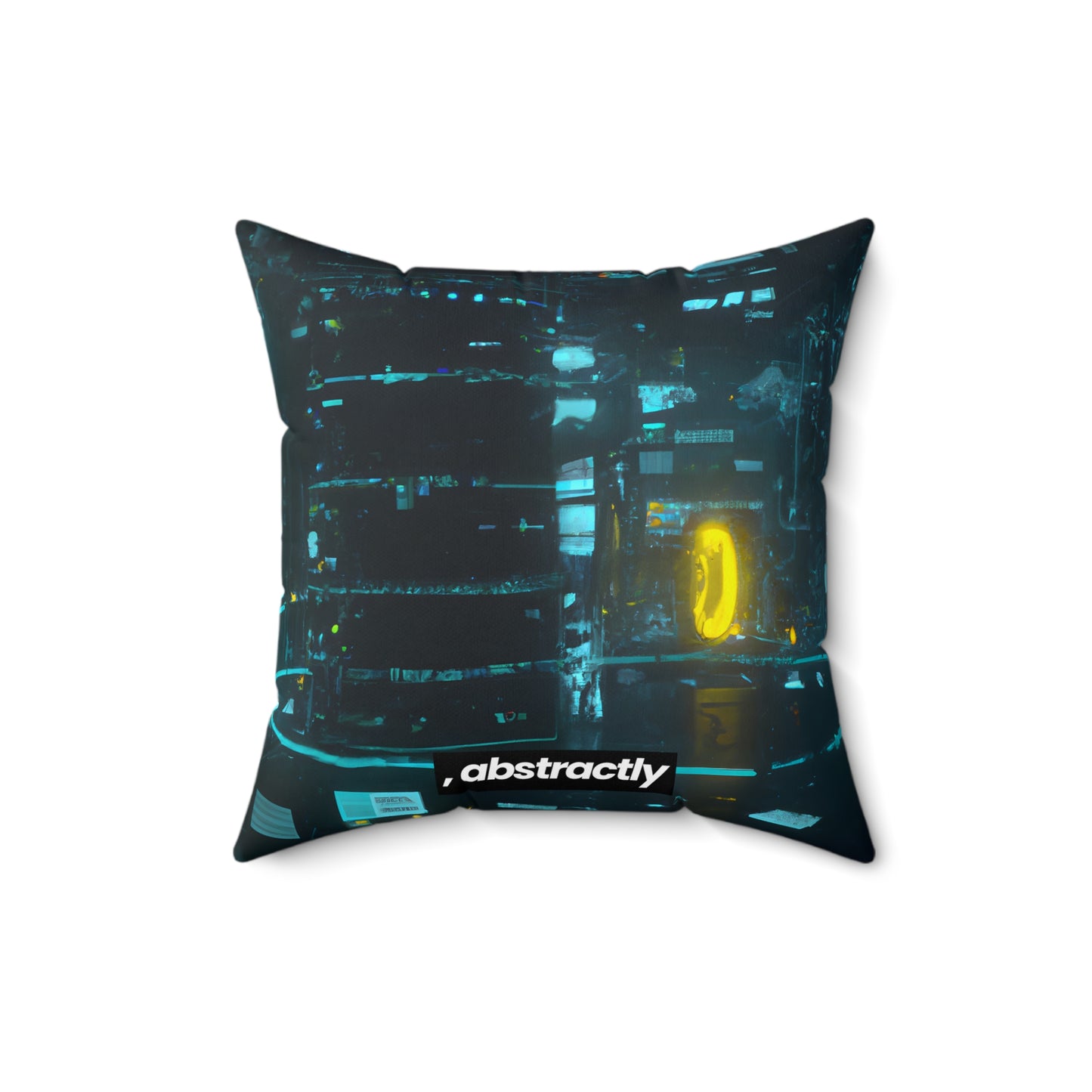 Valor Peak - Liability, Abstractly - Faux Suede Throw Pillow