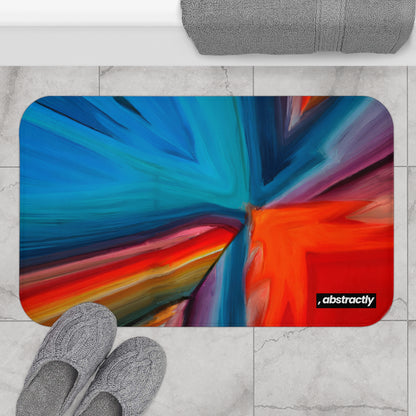 Barbara Fitzpatrick - Magnetic Force, Abstractly - Bath Mat